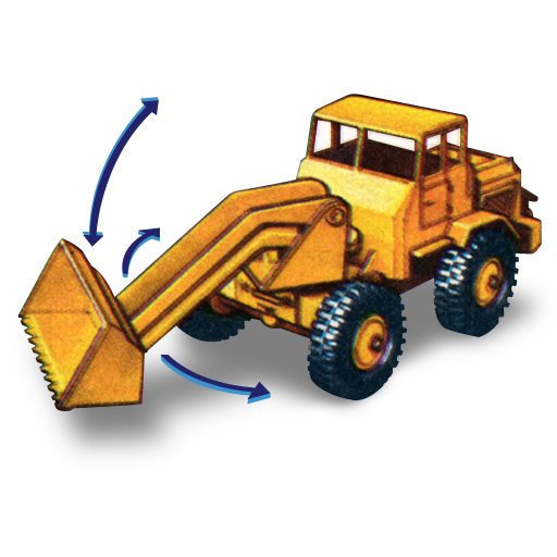 Hatra Tractor Shovel With Movement Icon 512x512 png